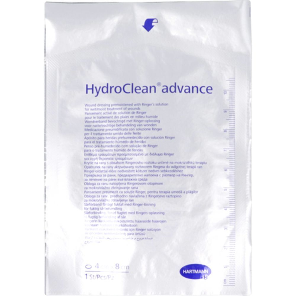 Hartmann HydroClean® advance 4 x 8 cm