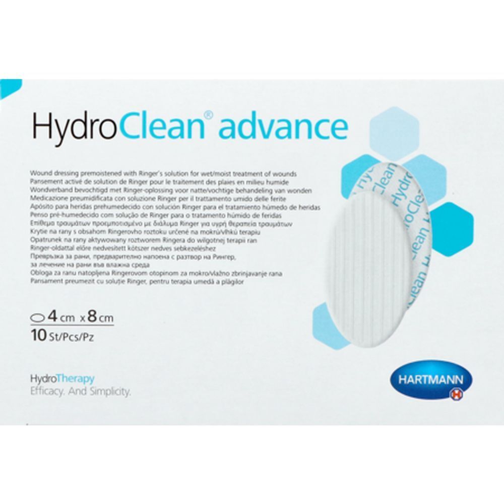 Hartmann HydroClean® advance 4 x 8 cm
