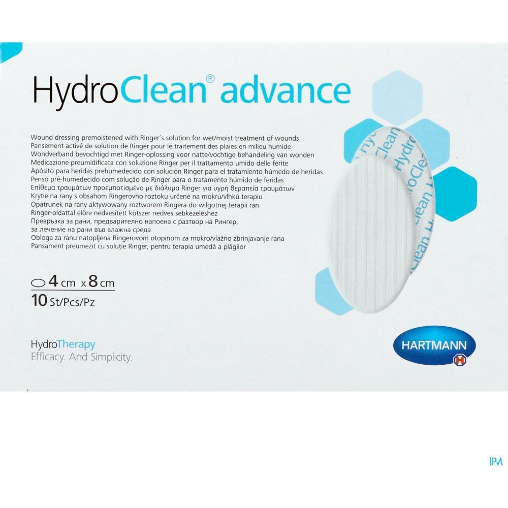 Hartmann HydroClean® advance 4 x 8 cm