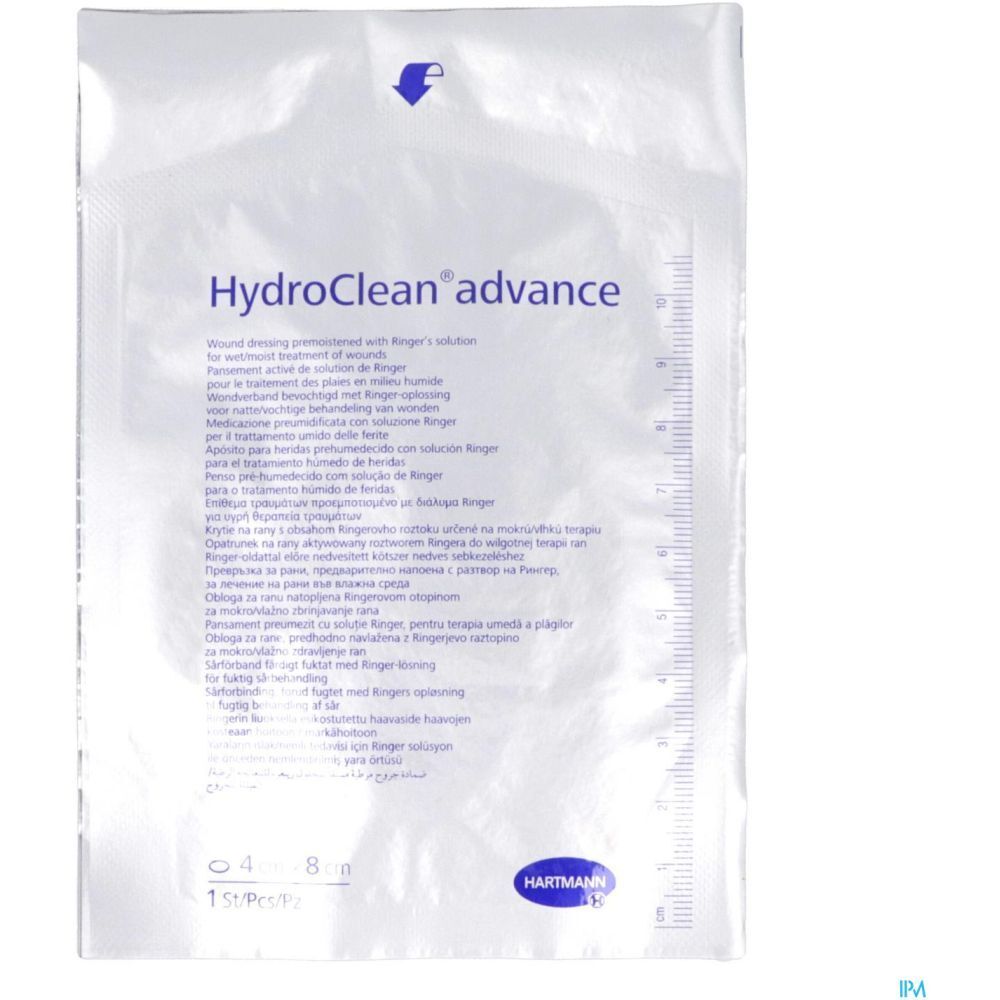 Hartmann HydroClean® advance 4 x 8 cm