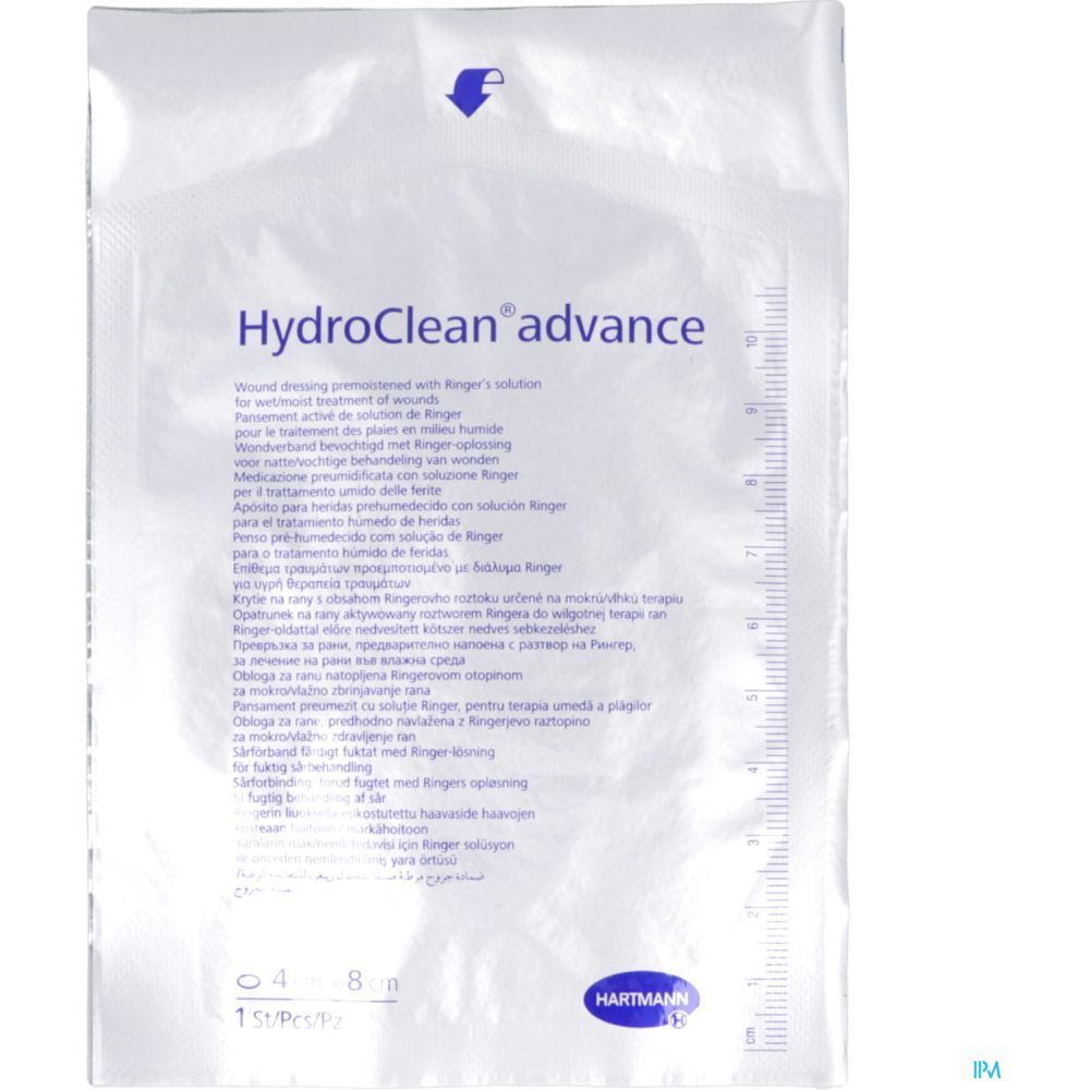 Hartmann HydroClean® advance 4 x 8 cm