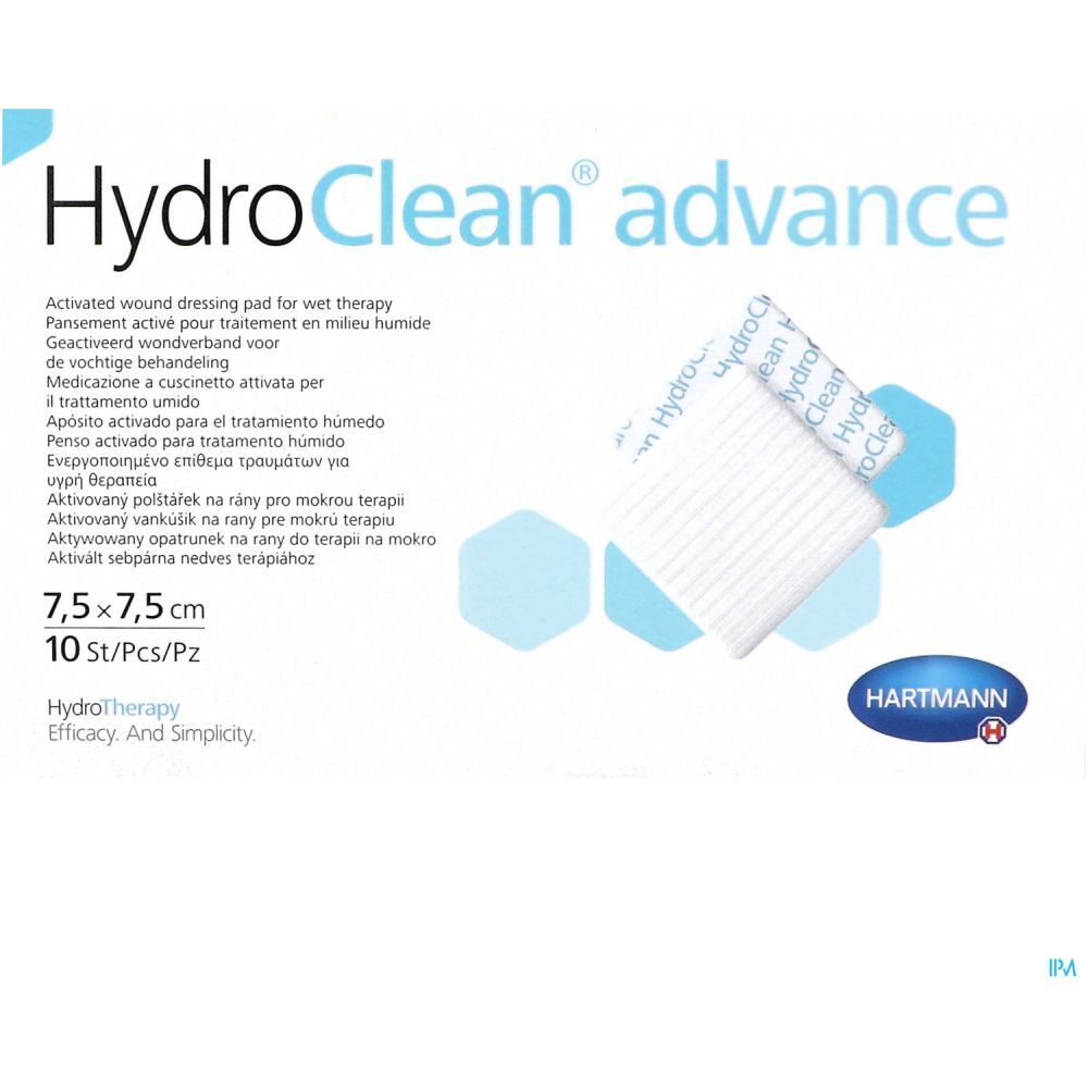 Hartmann HydroClean® advance 7,5 x 7,5 cm