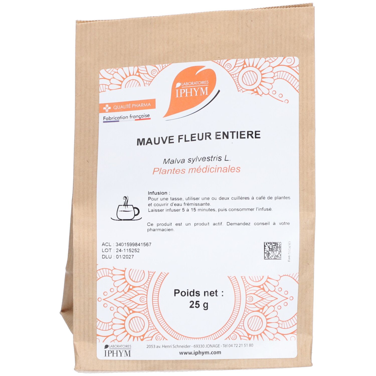 Iphym MAUVE en vrac