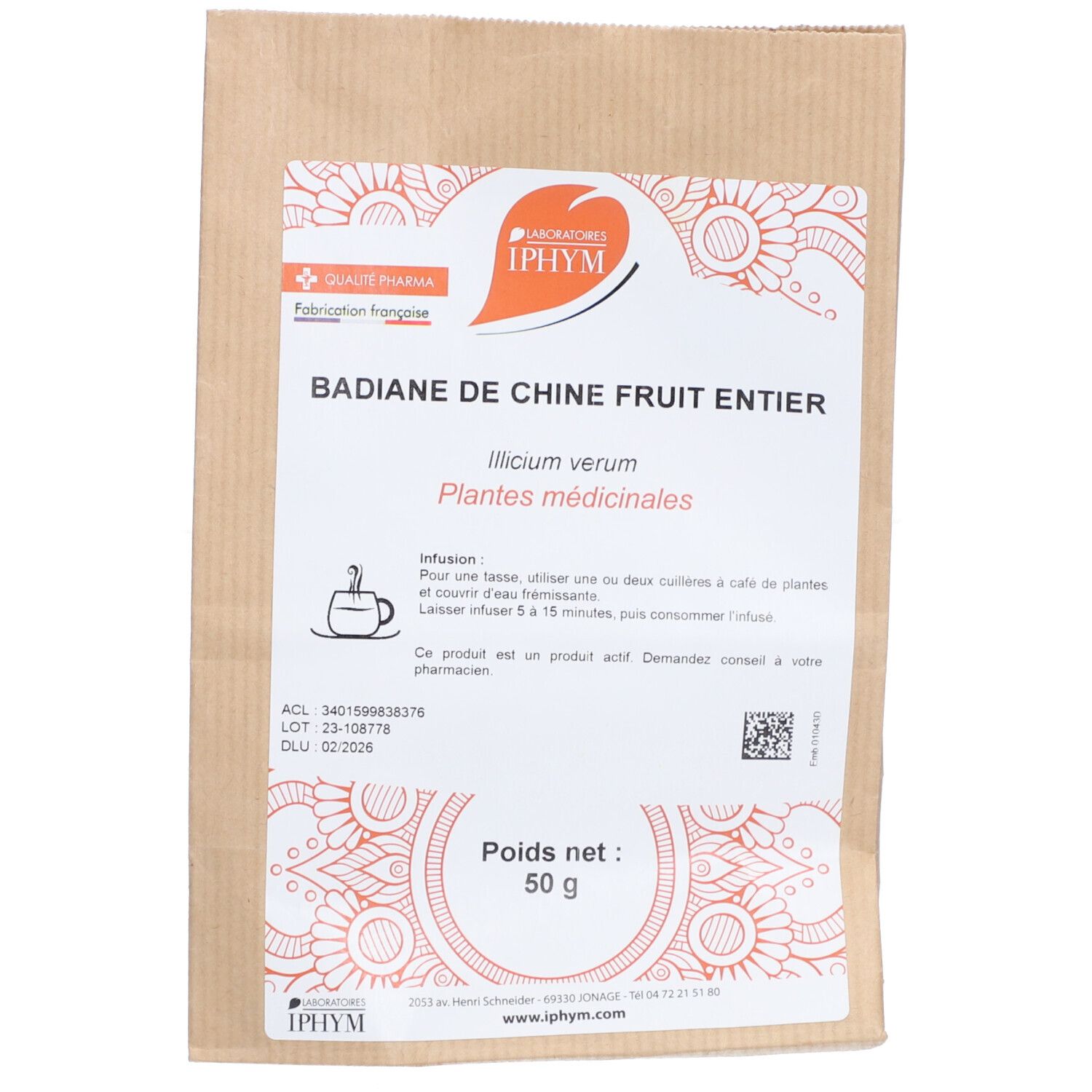 Iphym Tisane badiane fruit