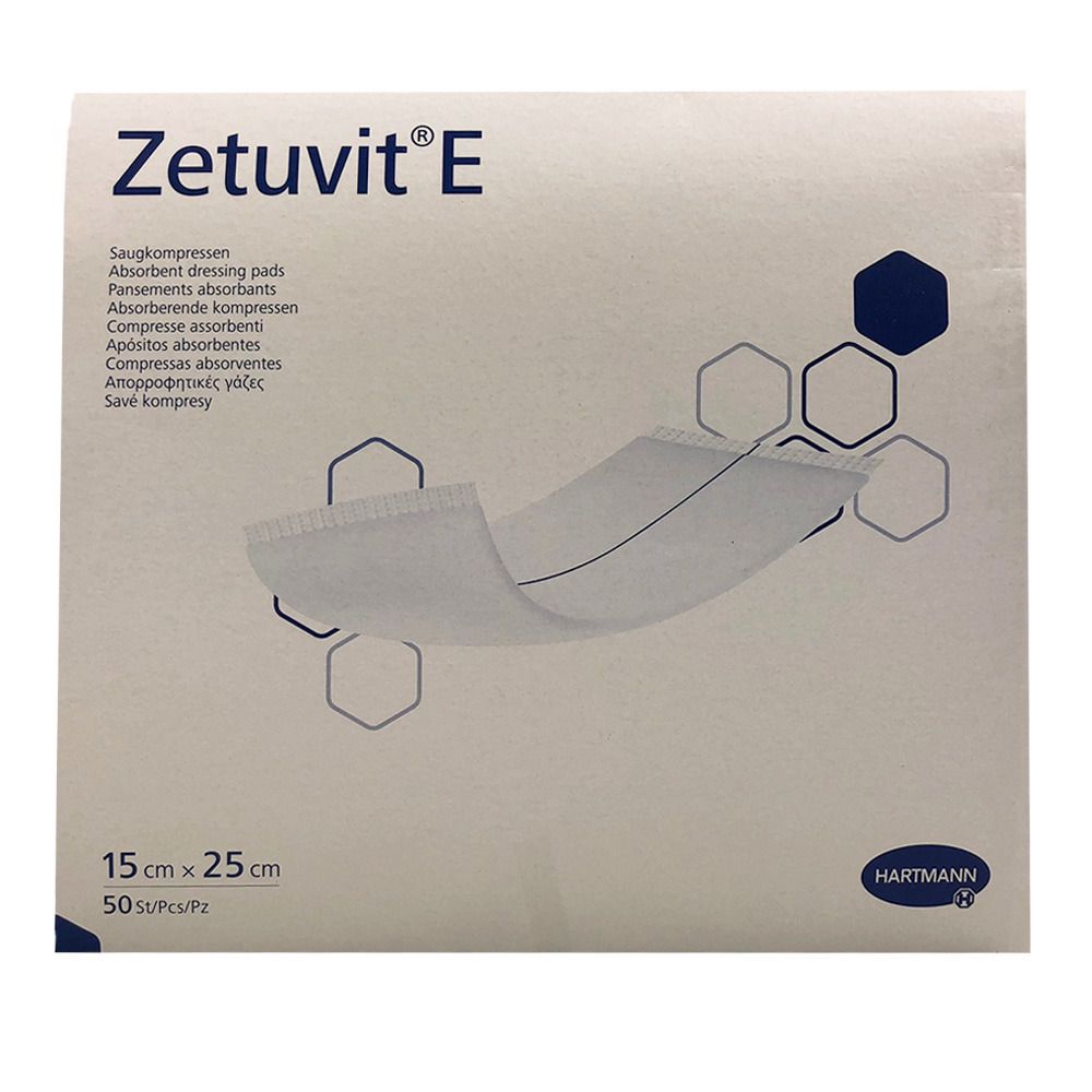 Zetuvit® EPansements absorbants 15 cm x 25 cm