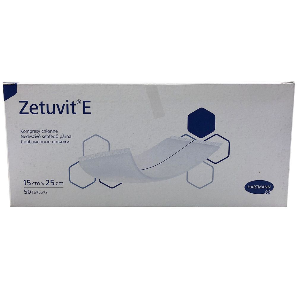 Zetuvit® EPansements absorbants 15 cm x 25 cm