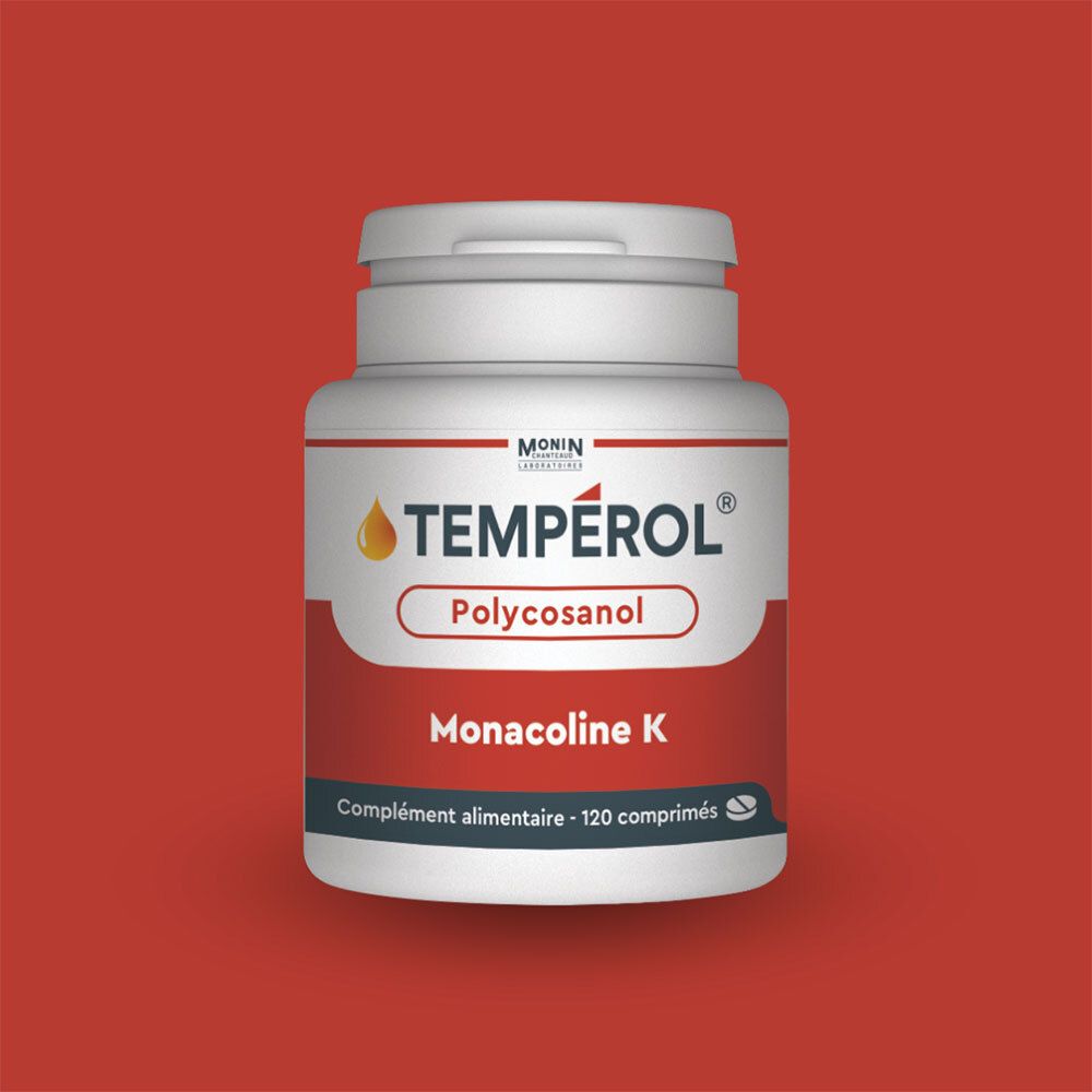 Monin TEMPÉROL complément à base de levure rouge de riz
