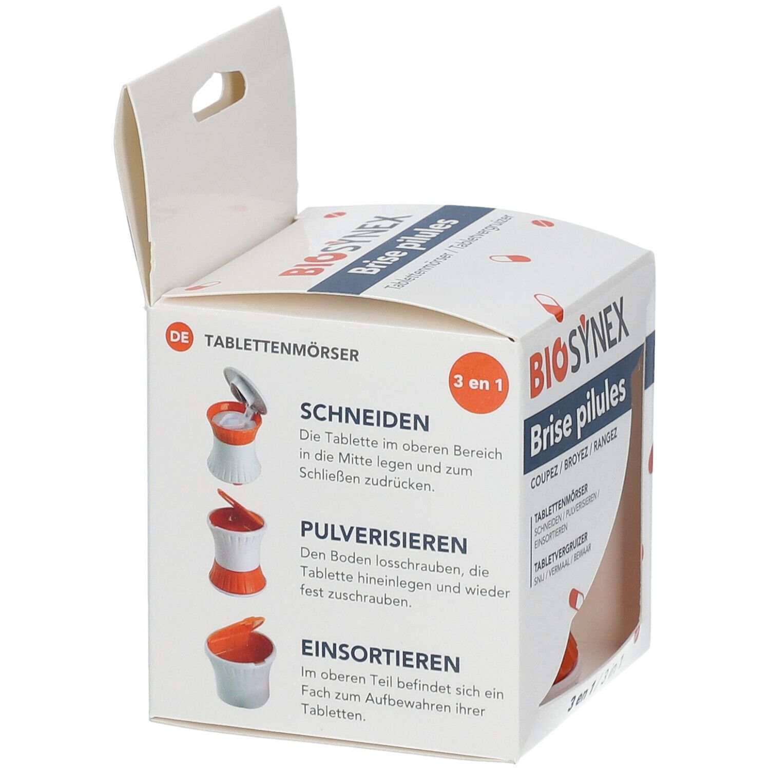 MAGNIEN® Brise pilules 3 en 1