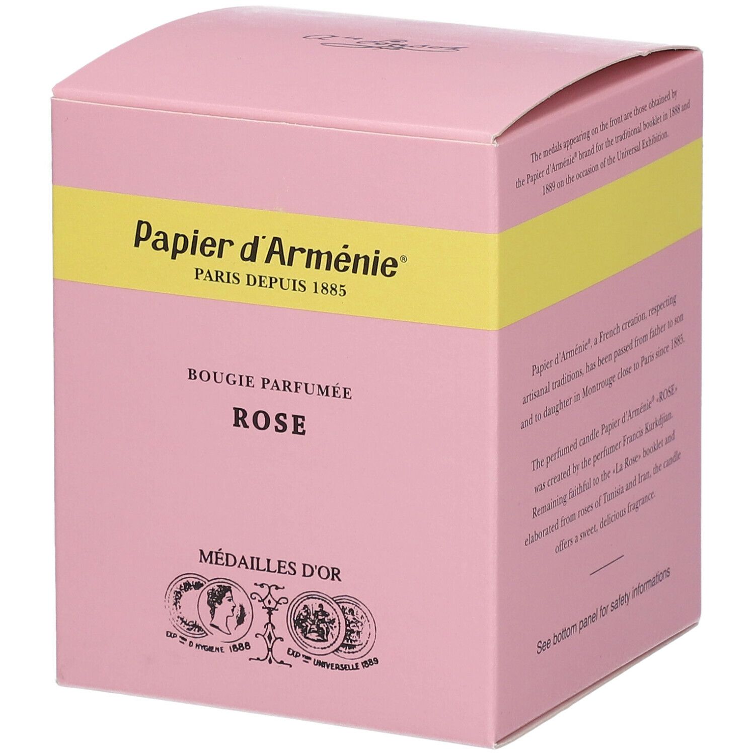 LA BOUGIE ROSE - Papiers d'Arménie