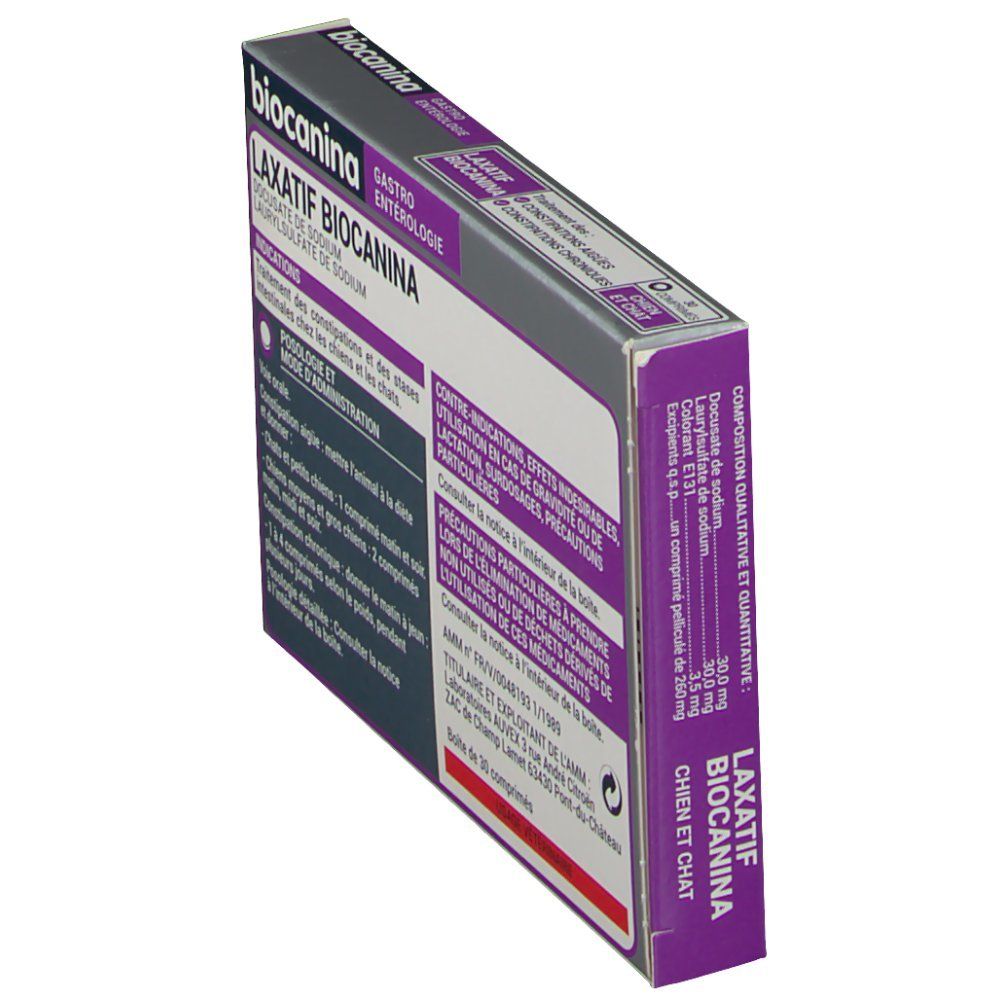 biocanina Laxatif Biocanina Chien et Chat