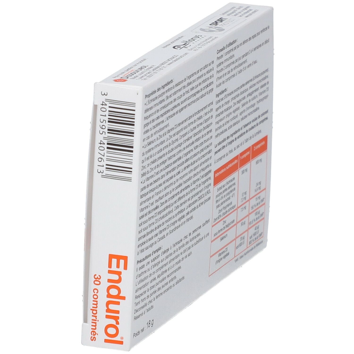 Endurol Comprimés