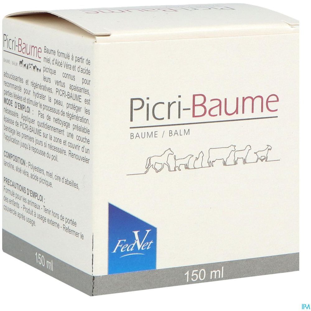 Picribaume, Baume cicatrisant pour chevaux, pot 150 ml