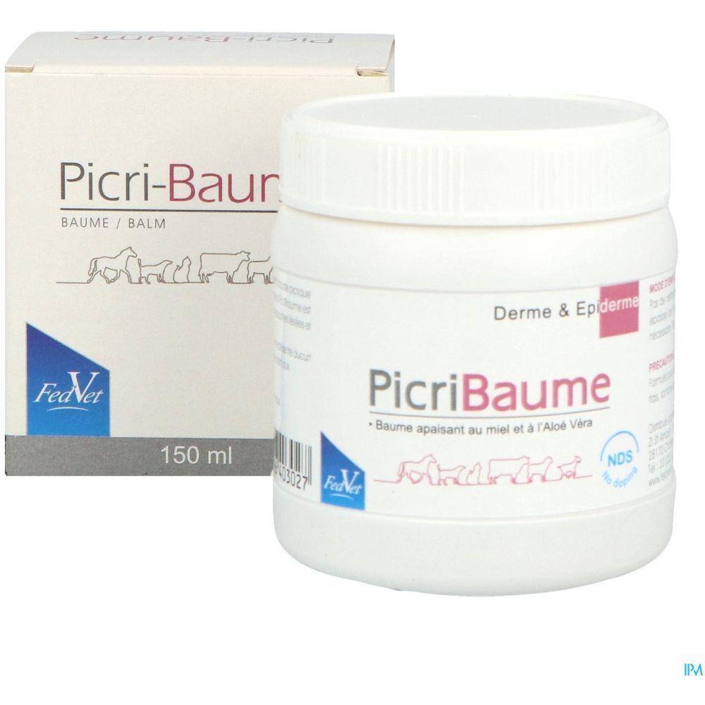 Picribaume, Baume cicatrisant pour chevaux, pot 150 ml