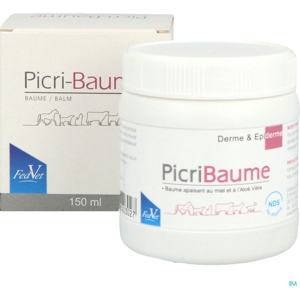 Picribaume, Baume cicatrisant pour chevaux, pot 150 ml