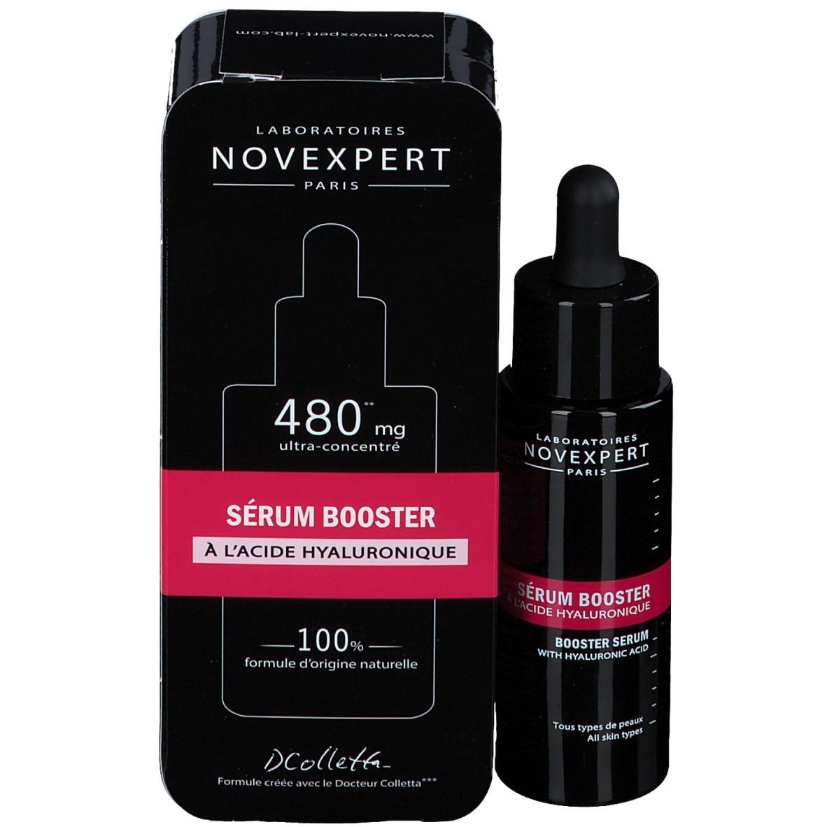 Laboratoires Novexpert Sérum Booster à l'Acide hyaluronique