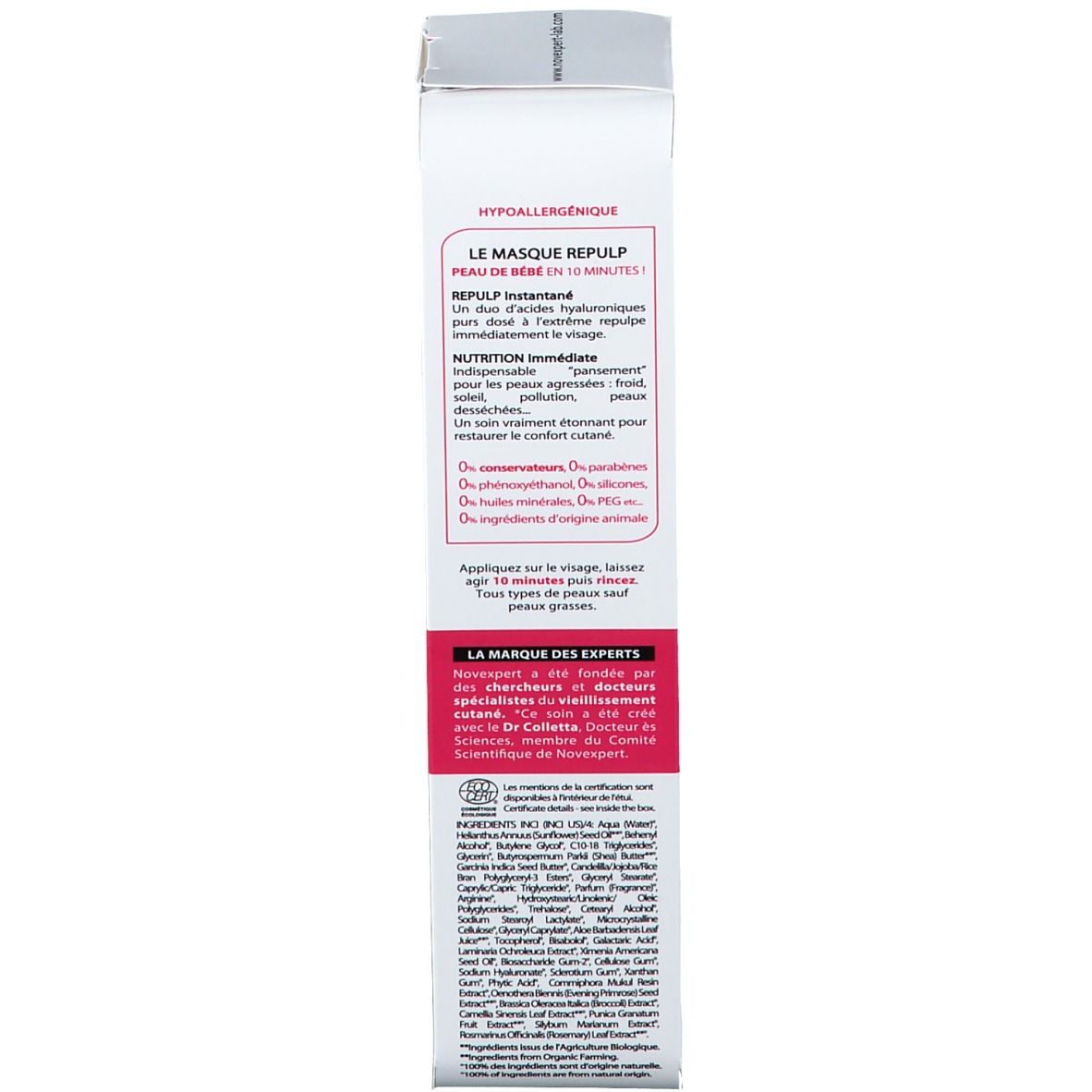 Laboratoires Novexpert Le Masque repulp