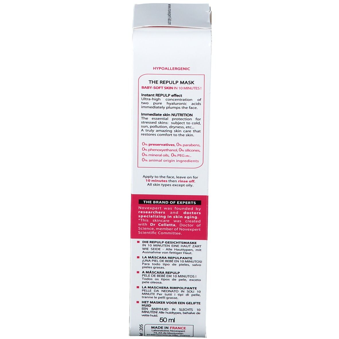 Laboratoires Novexpert Le Masque repulp