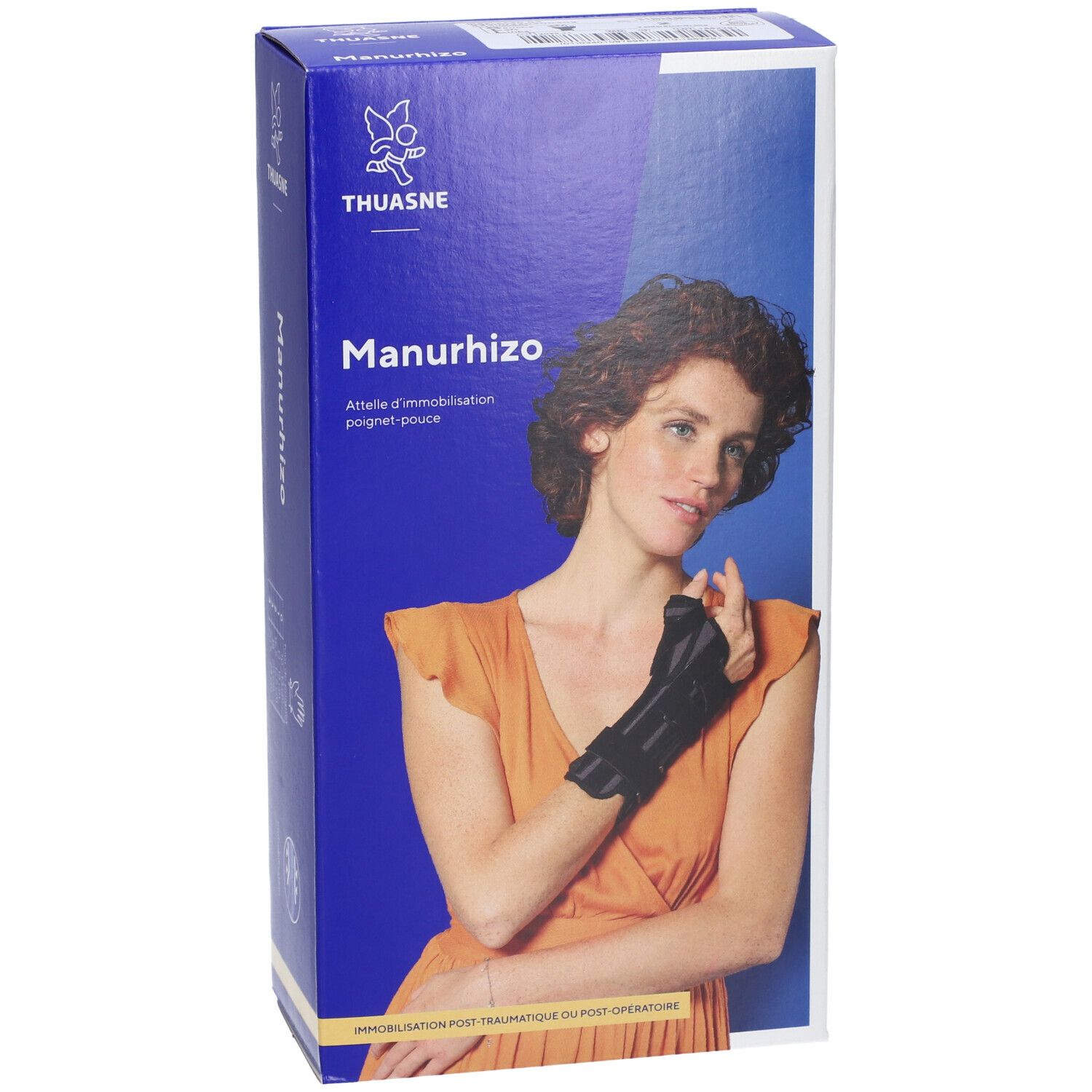 MANURHIZO - Attelle de poignet pouce d'immobilisation, rigide. gauche, taille 2