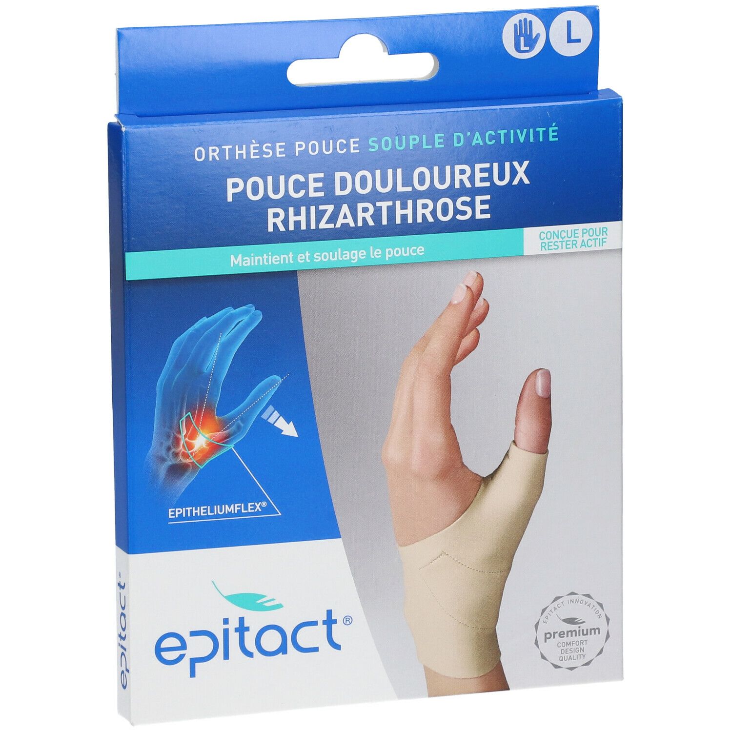 epitact® Orthèse pouce rhizarthrose gauche L