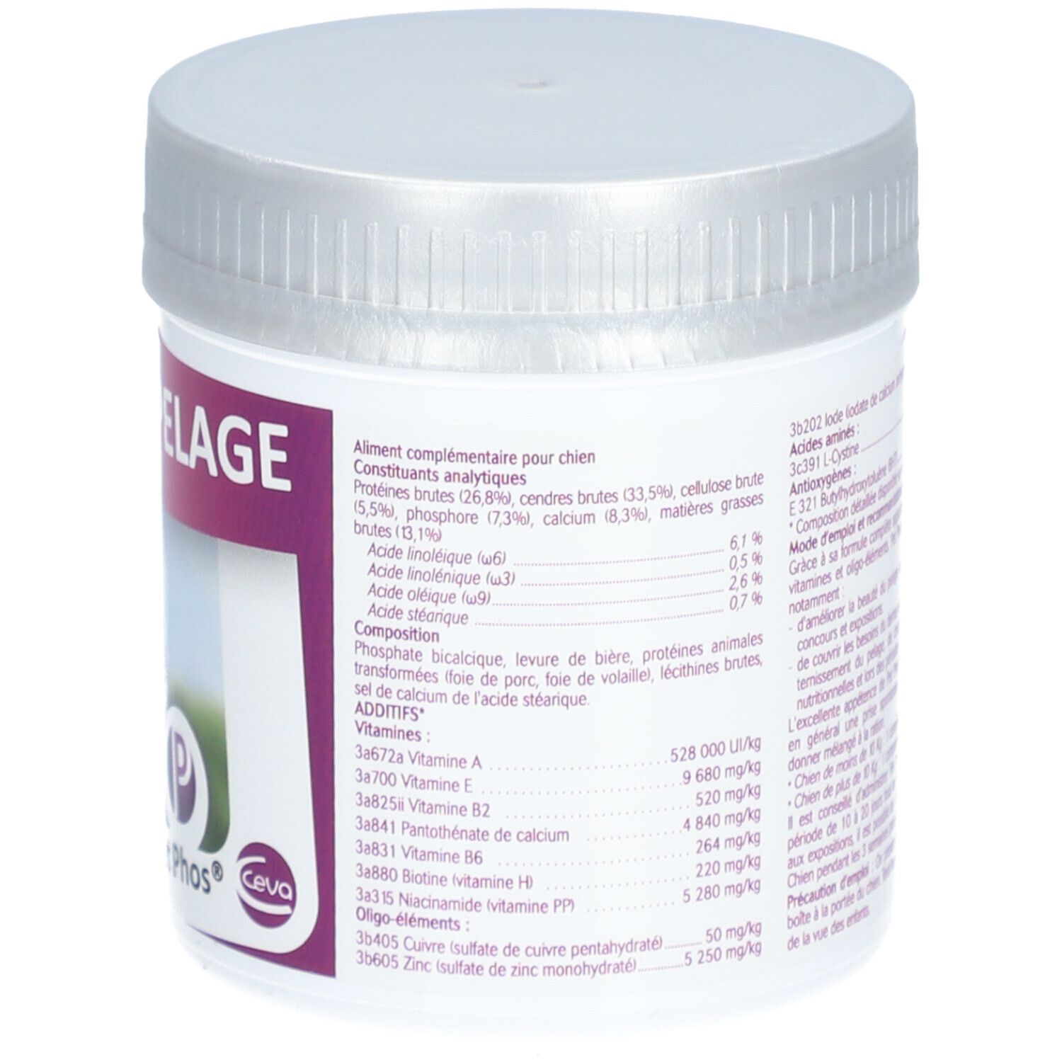 PET - phos spécial pelage