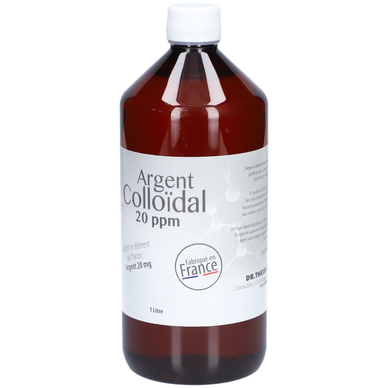 DR THEISS Argent Colloïdal 20PPM