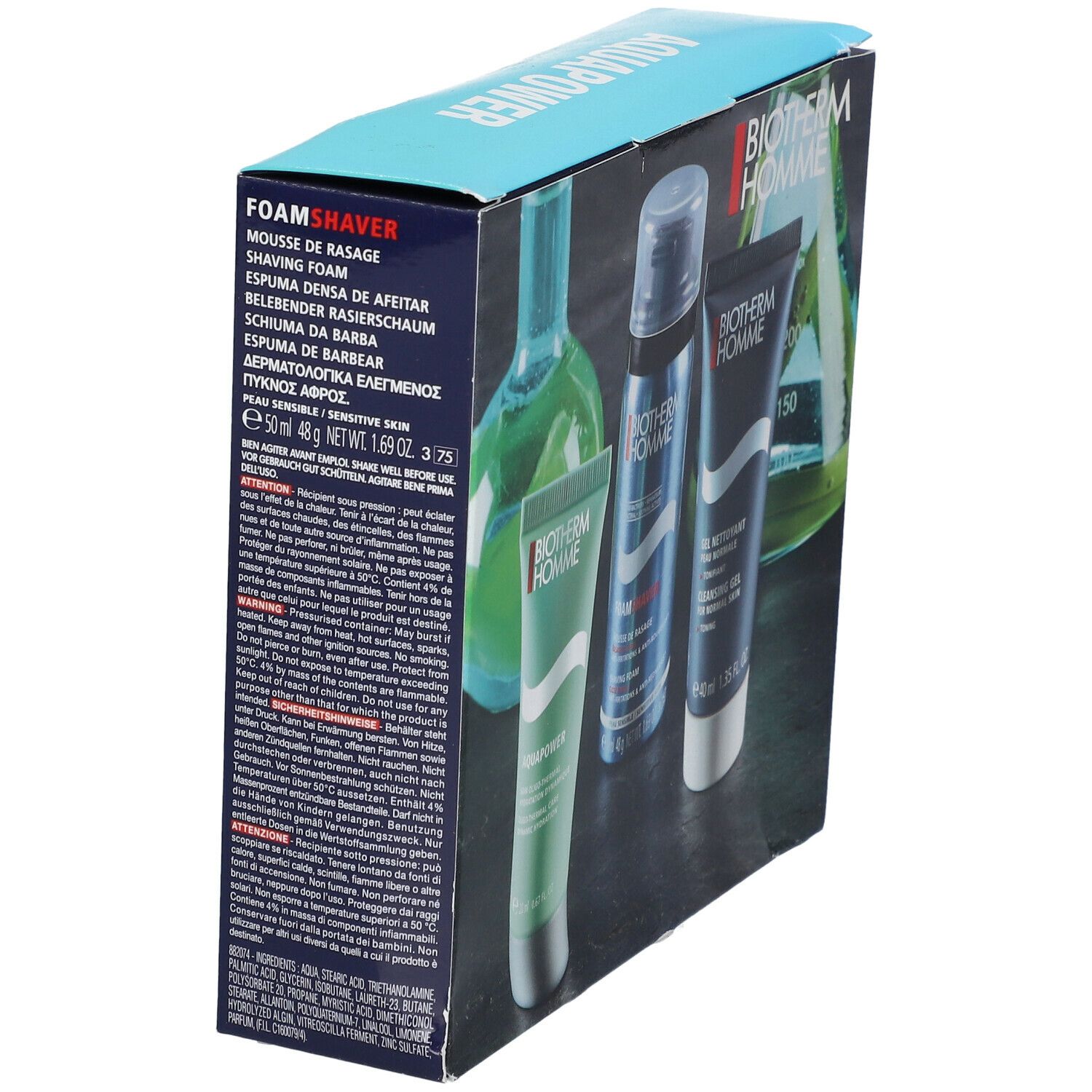 BIOTHERM HOMME Coffret AQUAPOWER Starter Kit