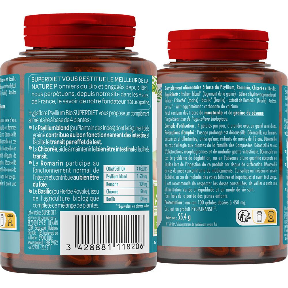 Hygiaflore Psyllium Bio