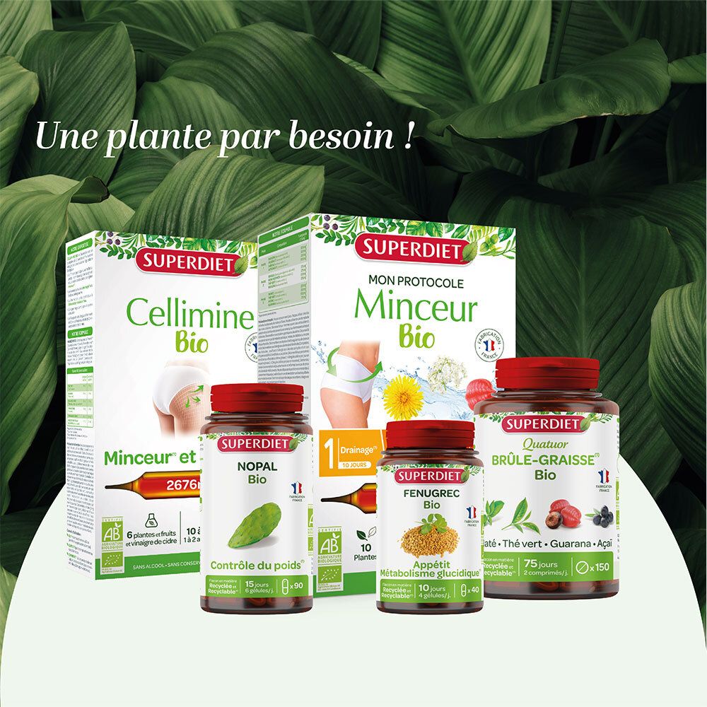 SUPERDIET Cellimine Bio - 20 ampoules de 15 ml