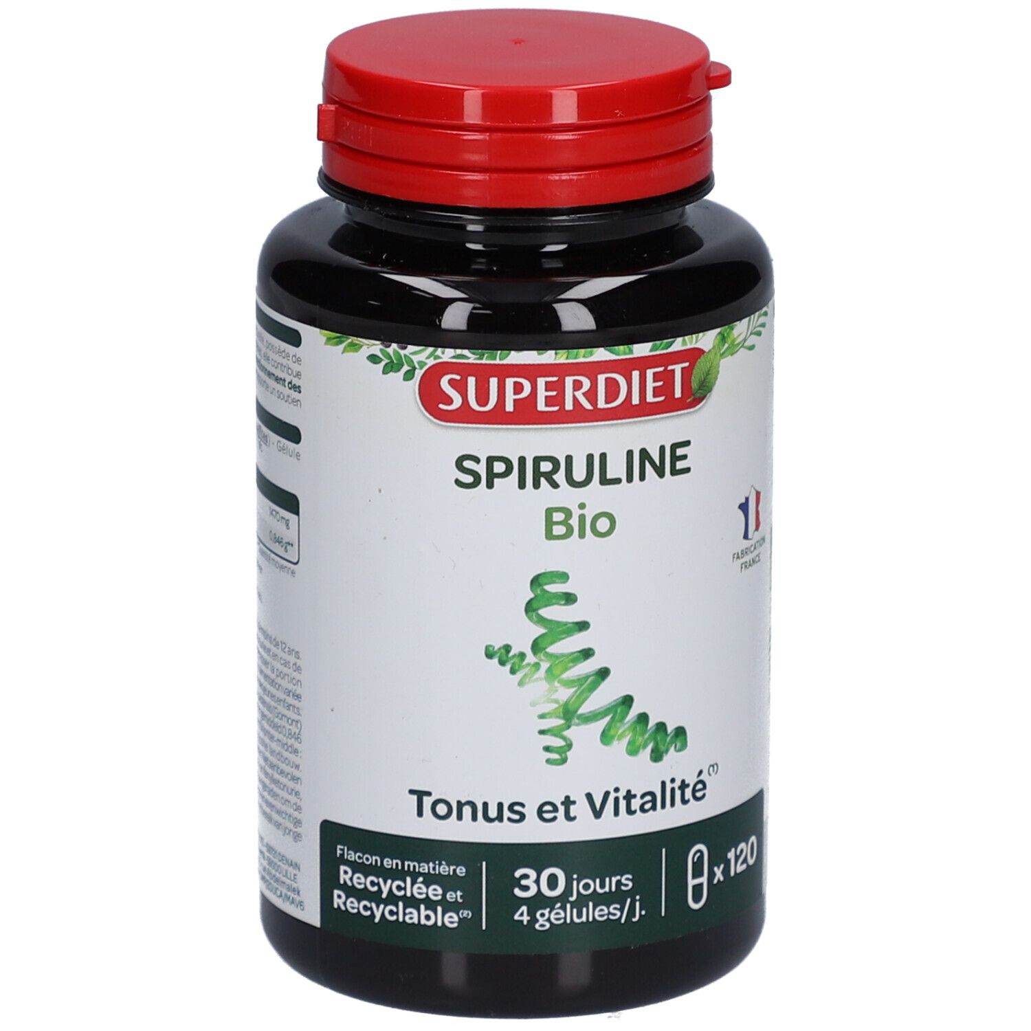 SPIRULINE BIO -120 gélules