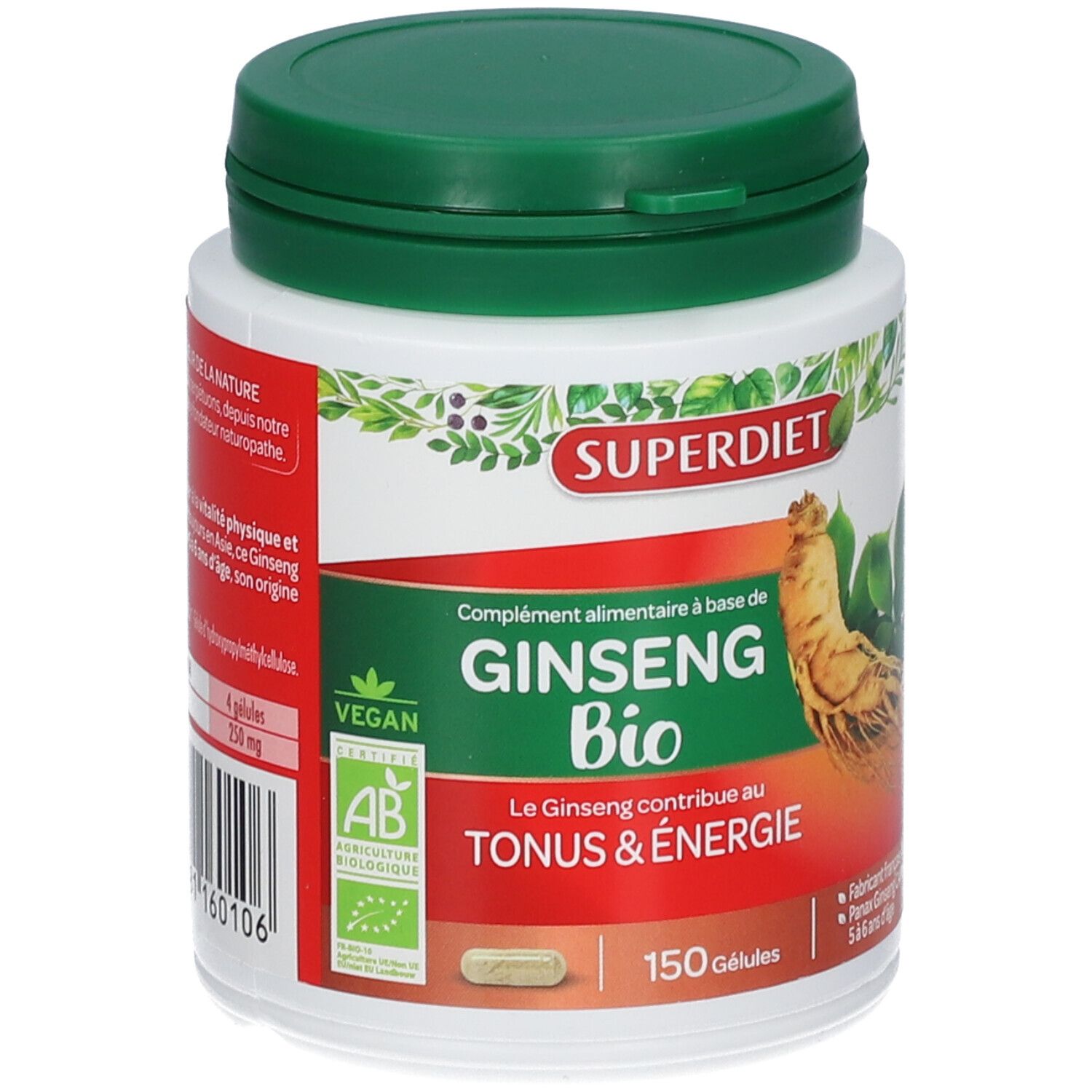 SUPERDIET Ginseng Bio 150 pc(s) Redcare Pharmacie — free download