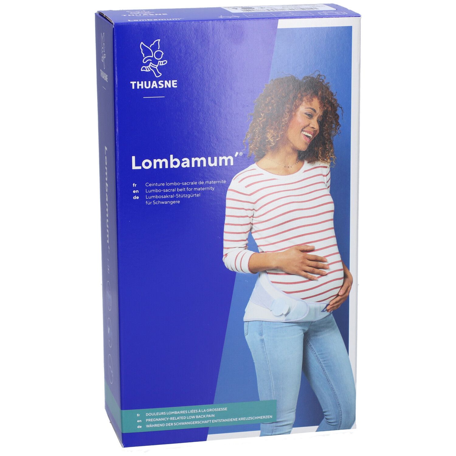 LOMBAMUM - Ceinture de maternité à rappel postural