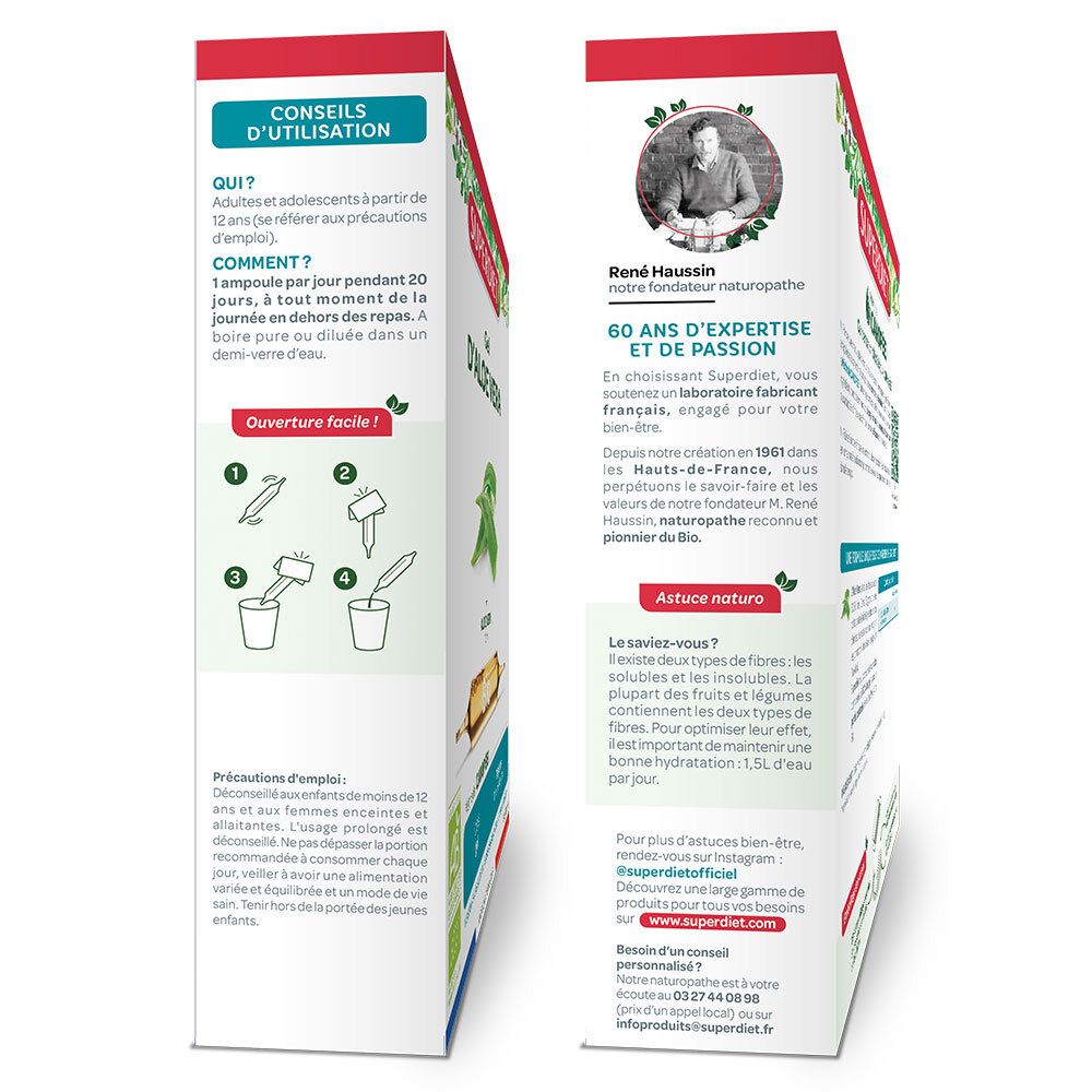 Superdiet Gel d’Aloe Vera Bio