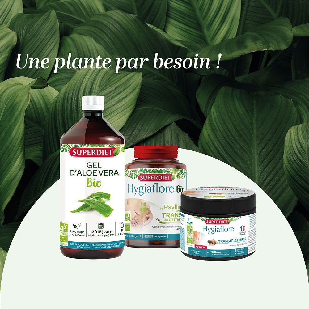 Superdiet Gel d’Aloe Vera Bio