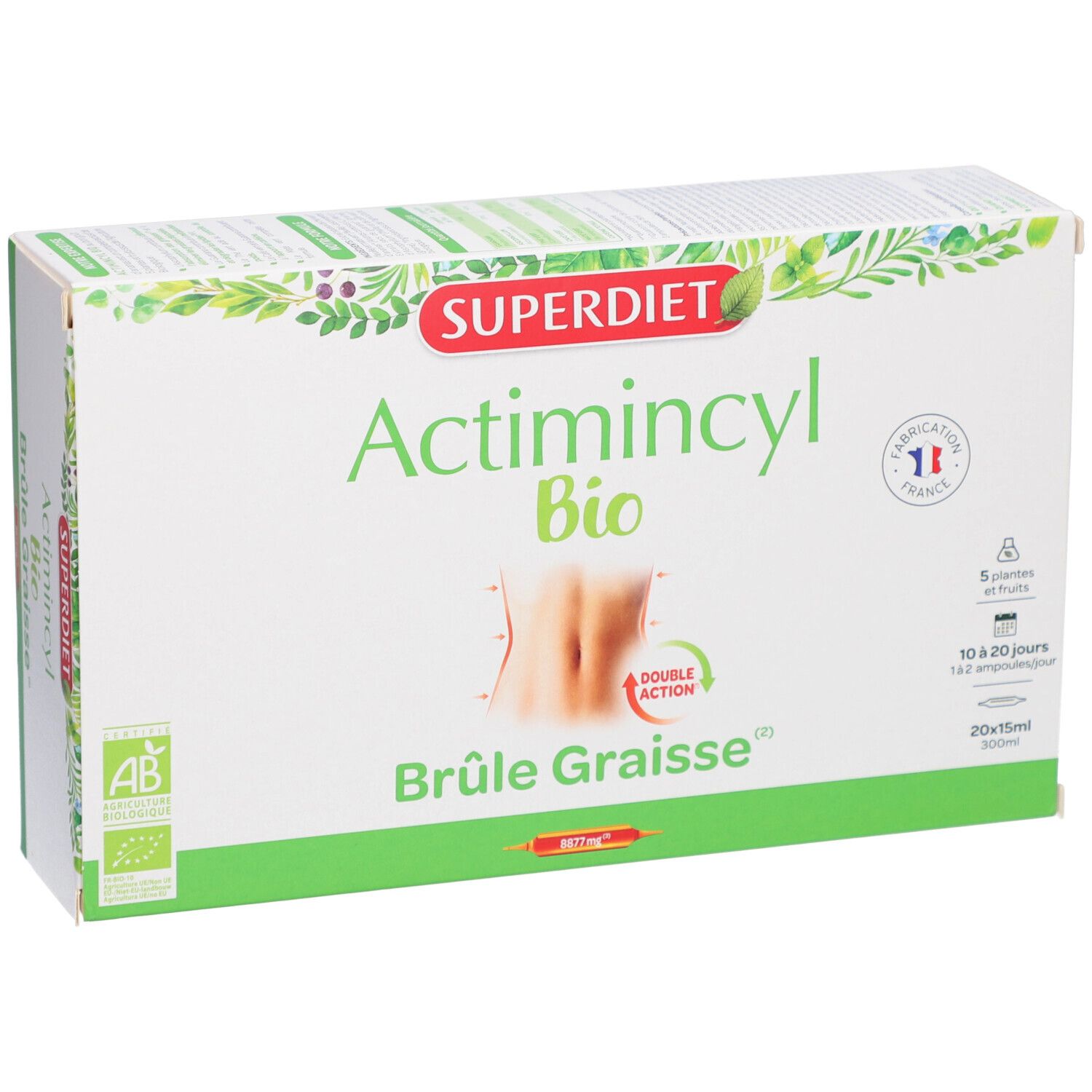 ACTIMINCYL BIO - 20 ampoules de 15ml