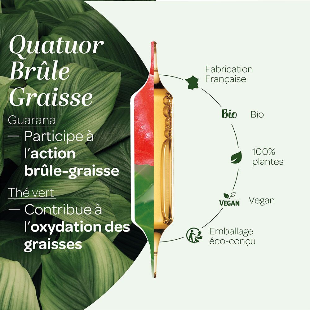 SUPER DIET Quatuor Bio  Brûle - Graisse Ampoule