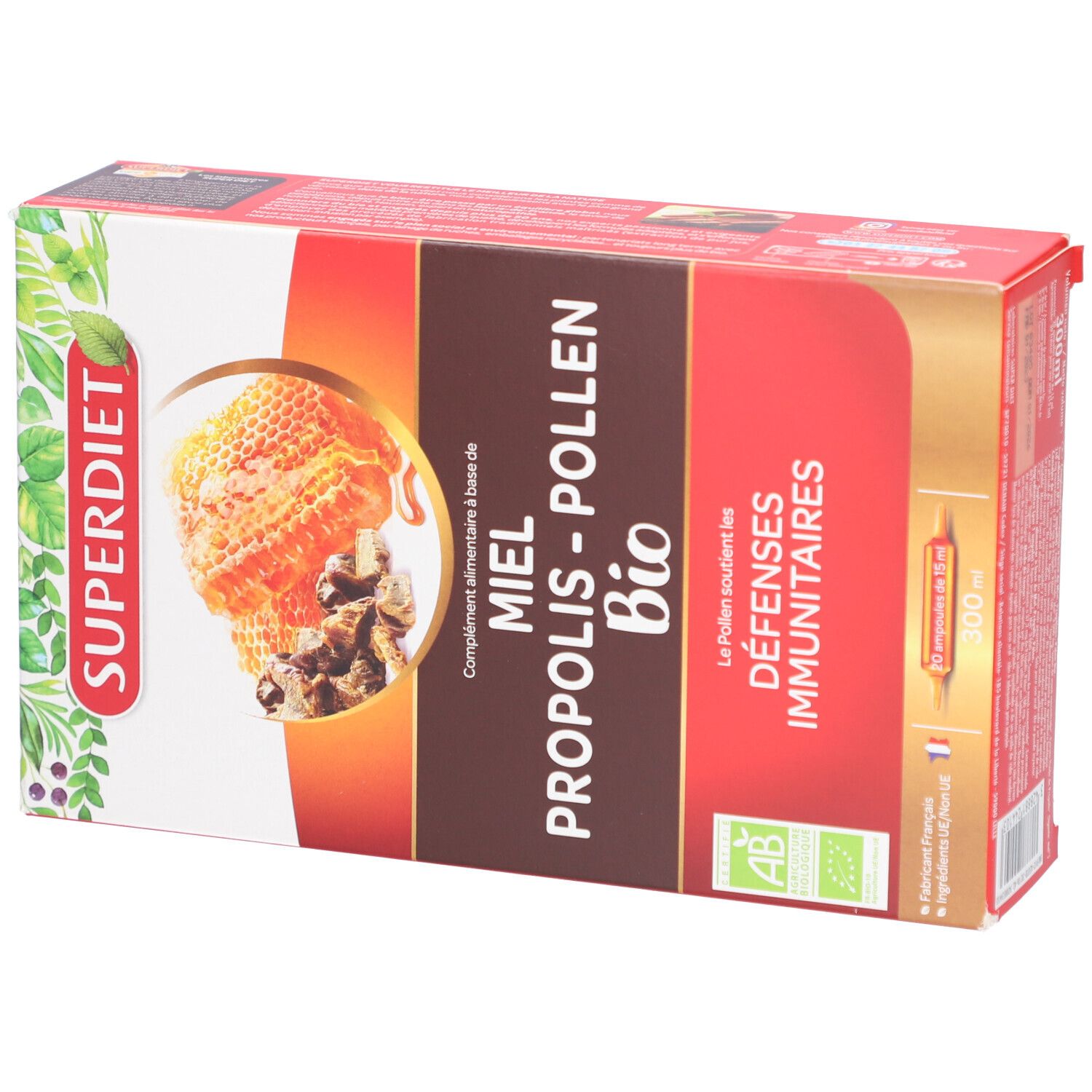 Superdiet Miel Propolis Pollen Bio