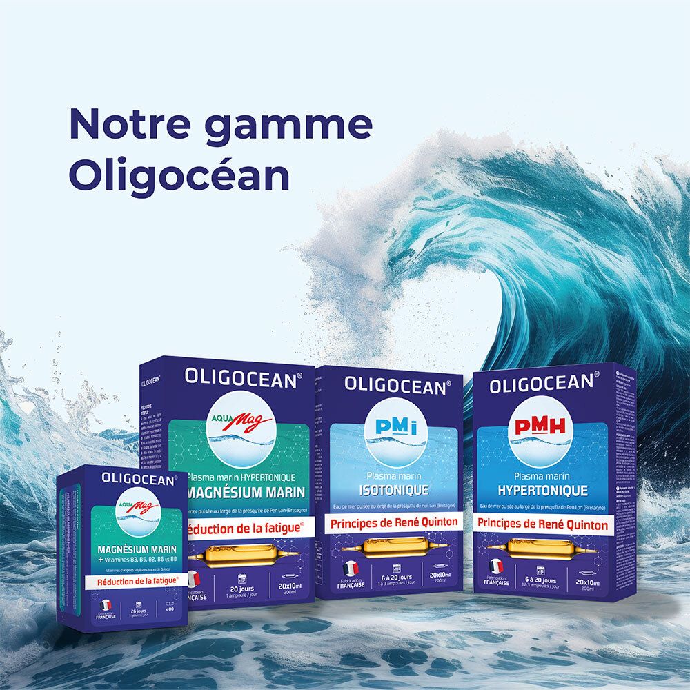 PMH  (Plasma marin hypertonique)  - 20 ampoules de 10 ml