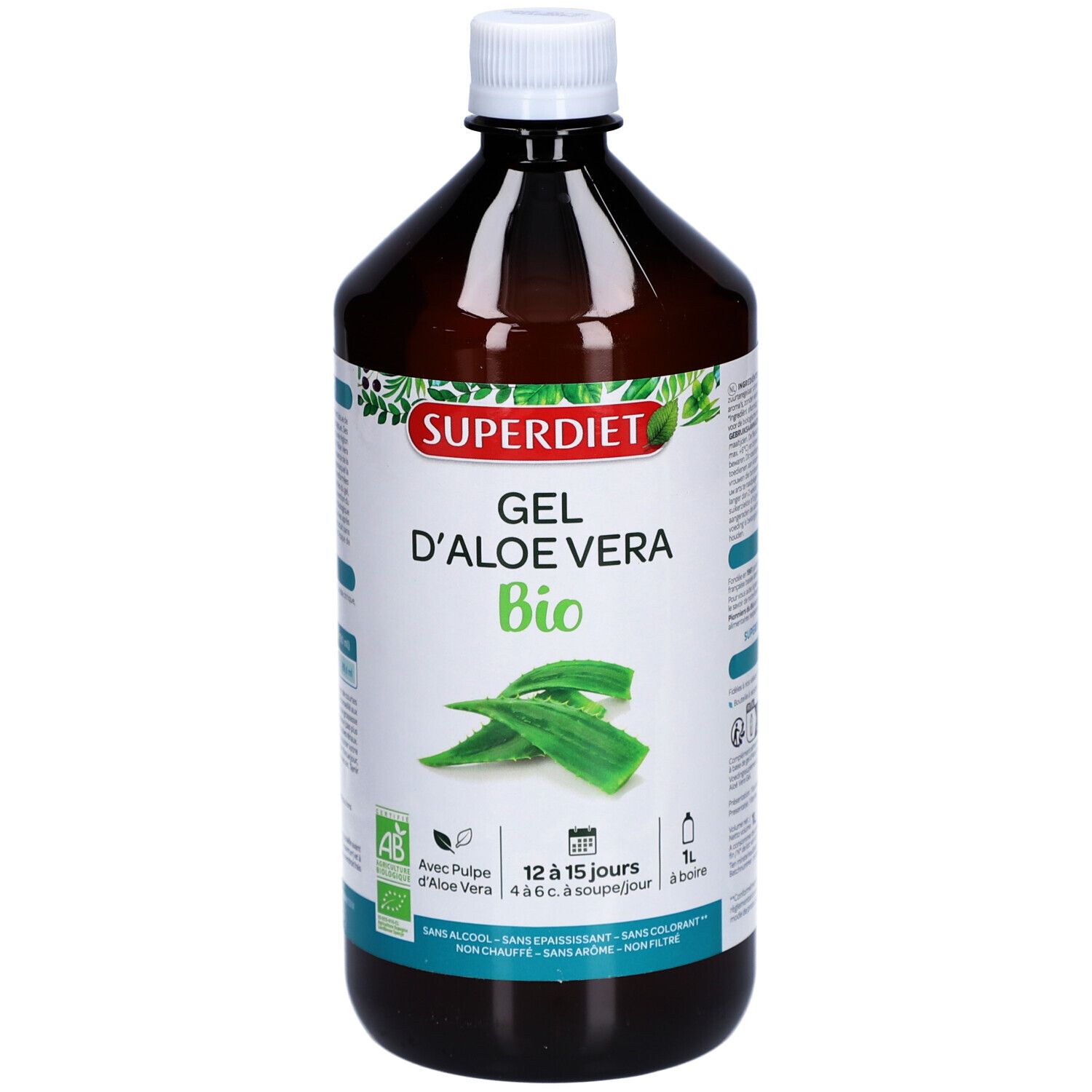 GEL D'ALOE VERA BIO - 1L