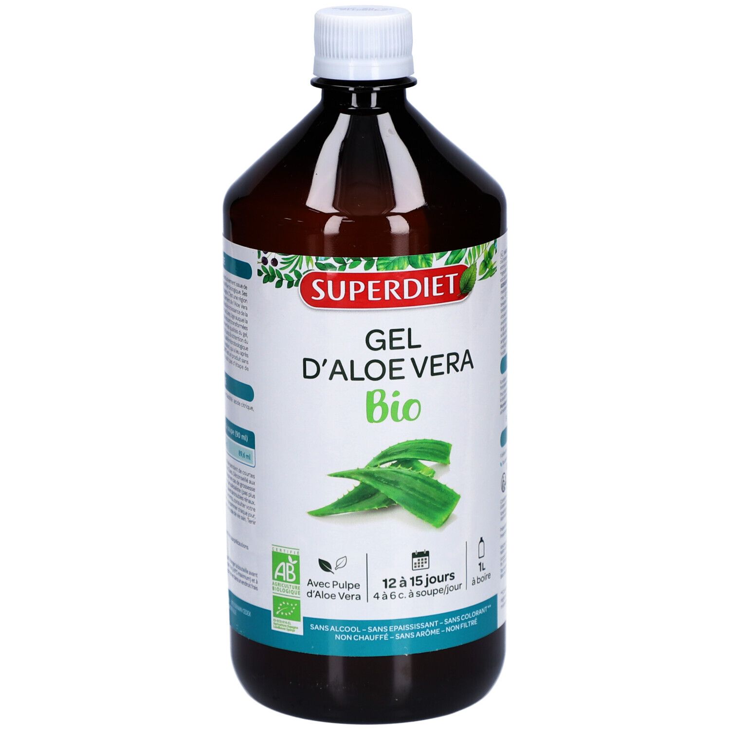 GEL D'ALOE VERA BIO - 1L