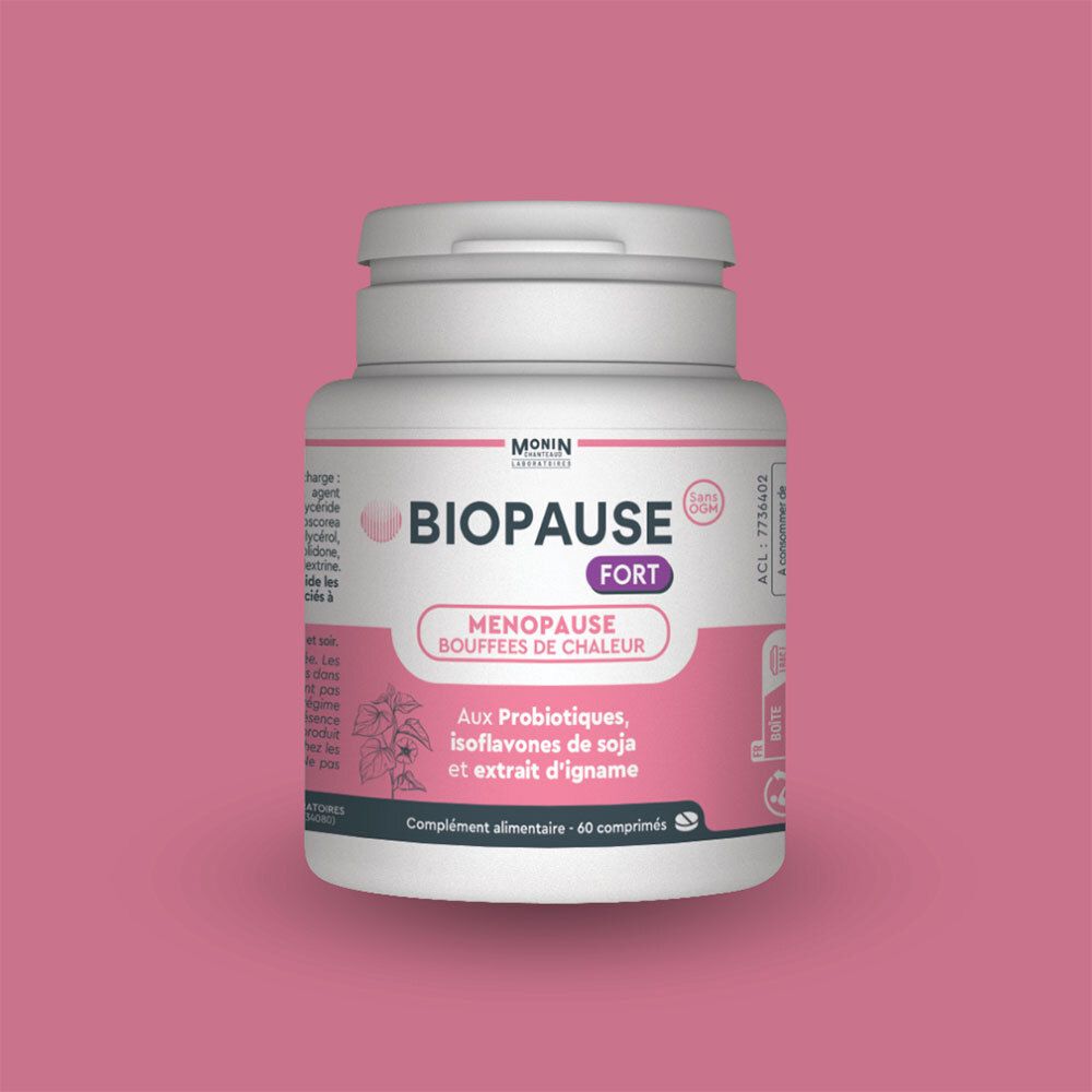 BIOPAUSE FORT - Comprimé, complément nutritionnel de la ménopause