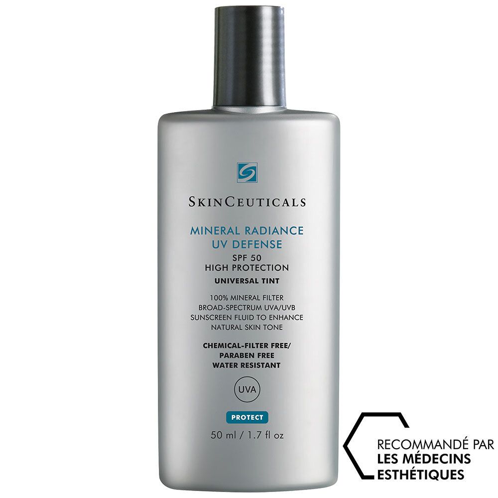 Skinceuticals MINERAL RADIANCE UV DEFENSE SPF 50 Protection solaire visage teintée SPF 50 50ml