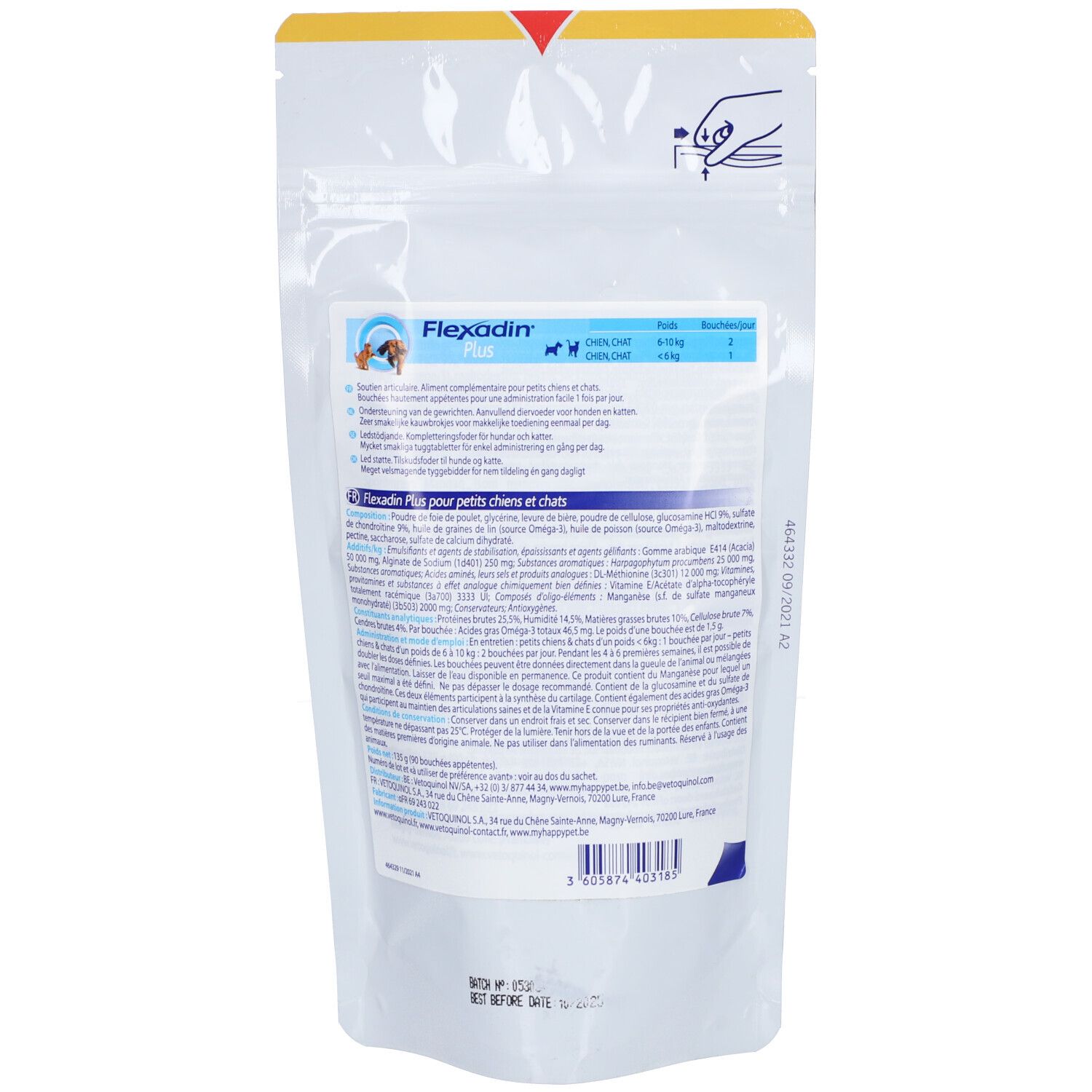 Flexadin® Plus < 10 kg