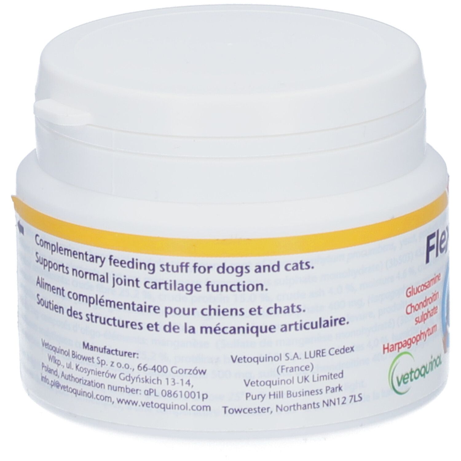 FLEXADIN - Comprimé sécable, aliment complémentaire, pour chien et chat.  - bt 30
