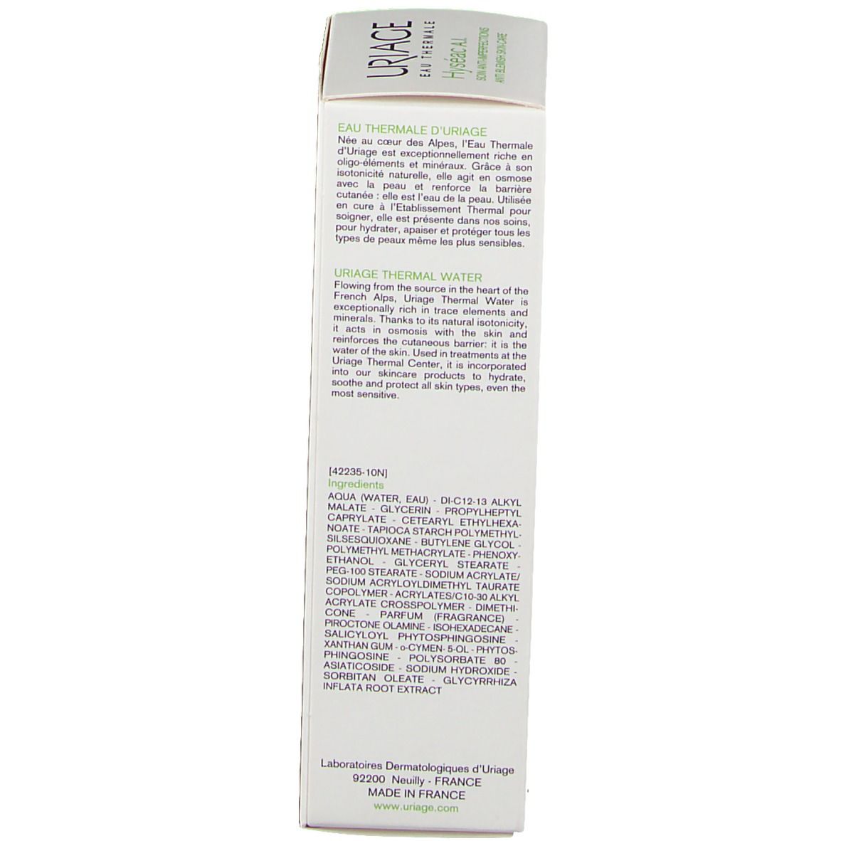 Uriage Hyséac A.I. soin anti-imperfections