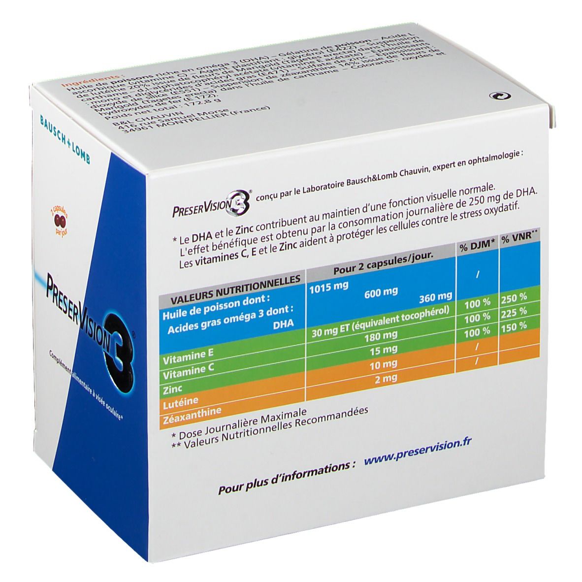 Bausch & Lomb PreserVision 3
