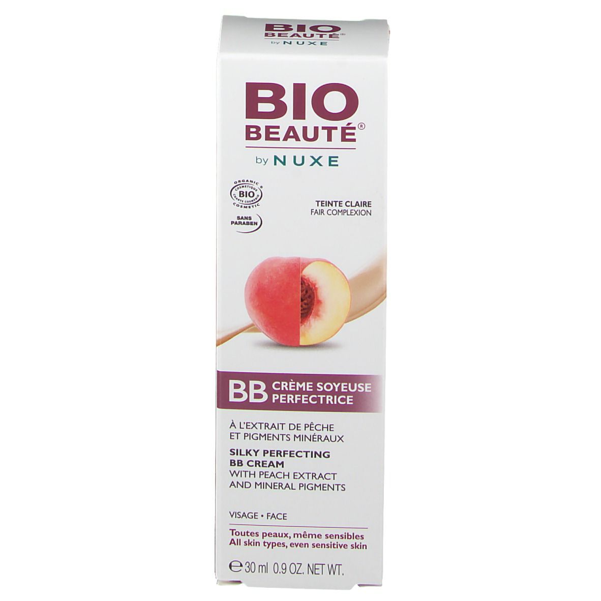 Nuxe Bio-Beauté® BB crème soyeuse perfectrice teinte claire