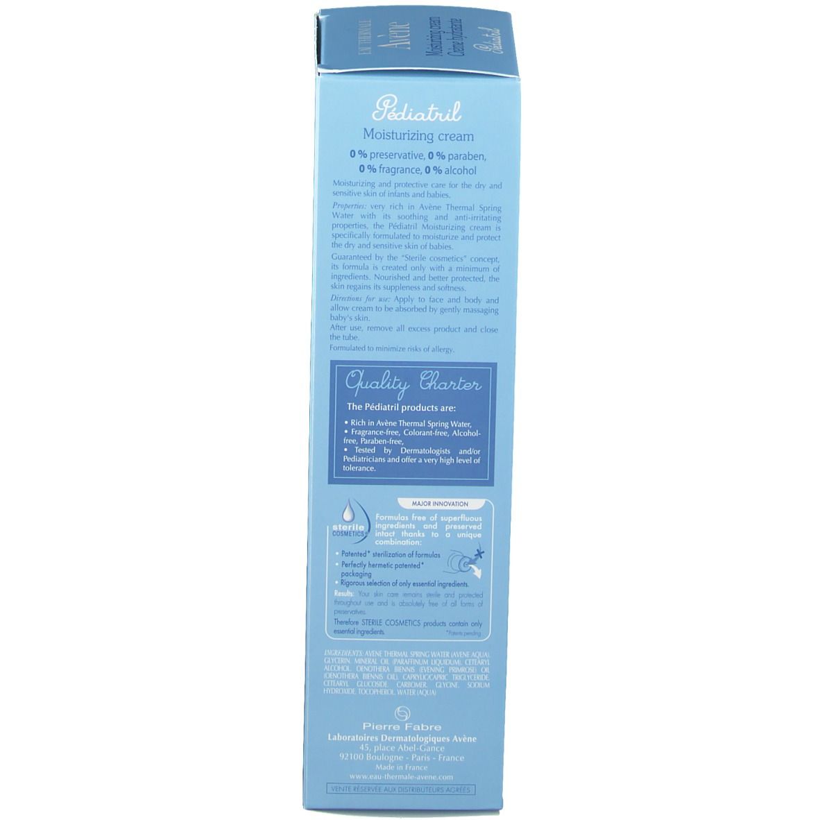 Avène Pédiatril Crème hydratante