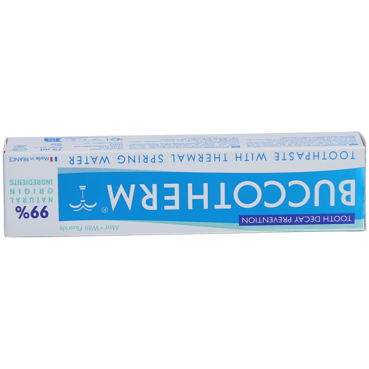 Buccotherm Dentifrice à l'Eau Thermale Prévention Caries