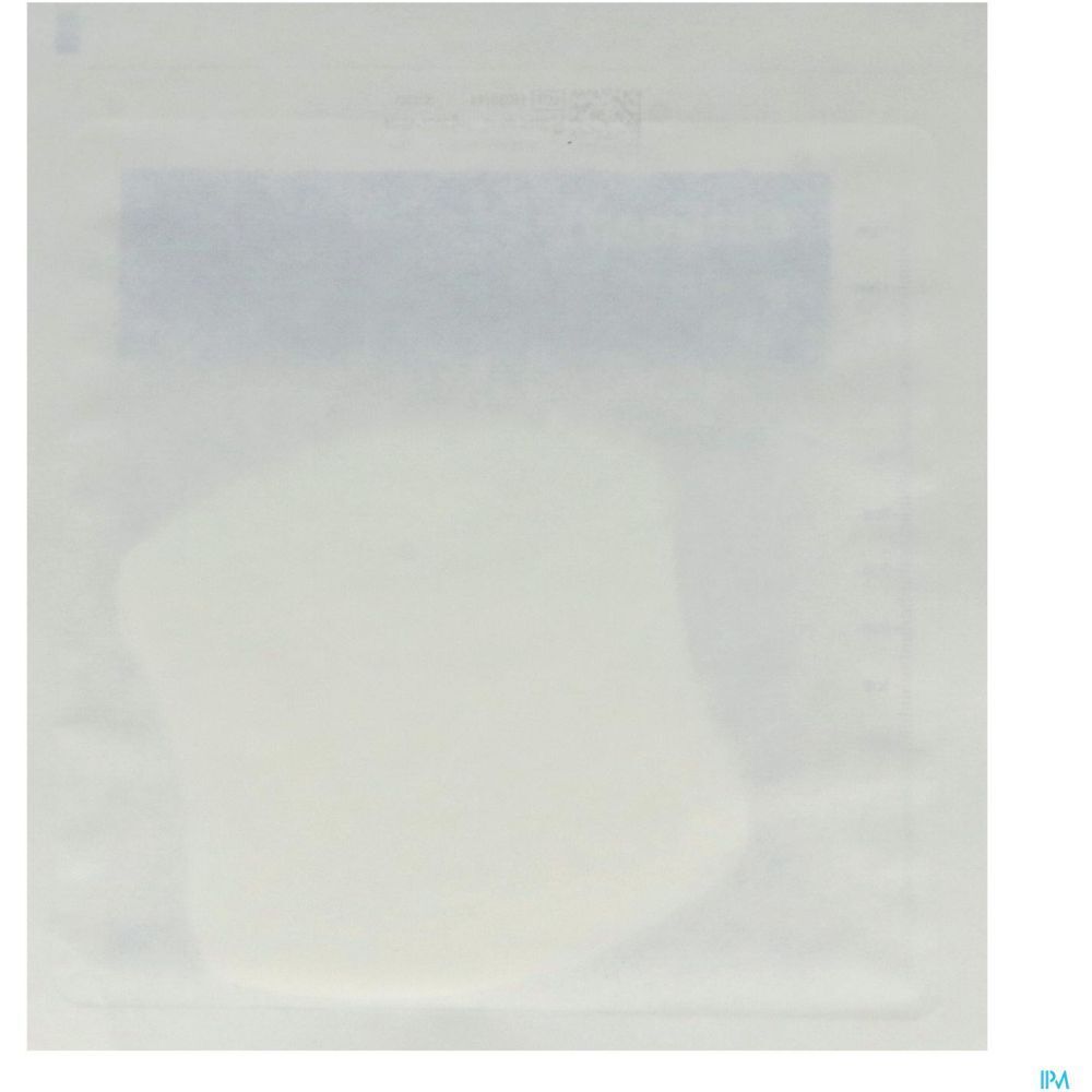 Cutimed Siltec Plus, pansement blanc. Emballé dans du film. Vue du produit.