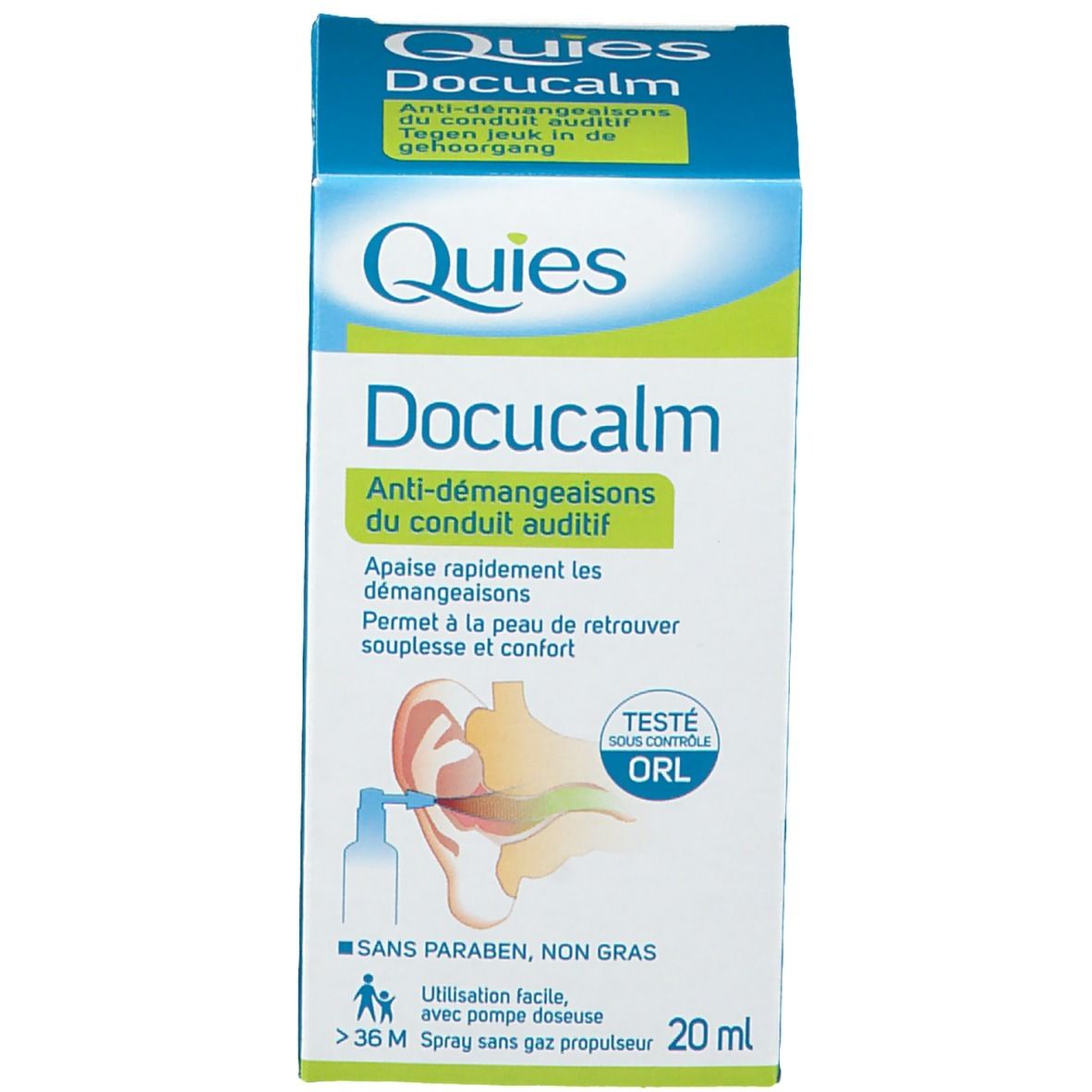 Quies® Docucalm – Spray anti-démangeaisons